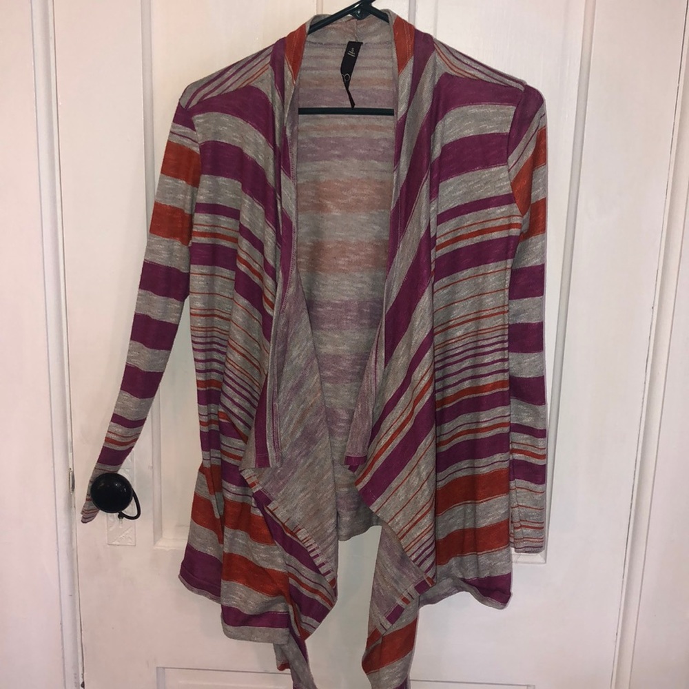 Orange, pink, and grey cover up